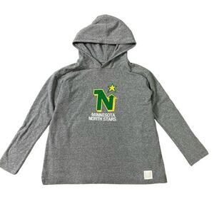 Vintage Minnesota North Stars Lightweight Hoodie Women’s Size L NHL‎ Hockey